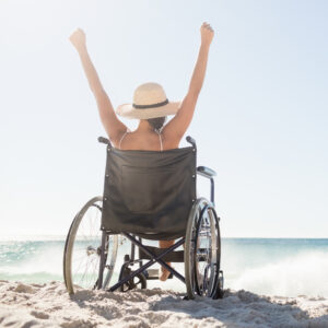 girl in wheelchair